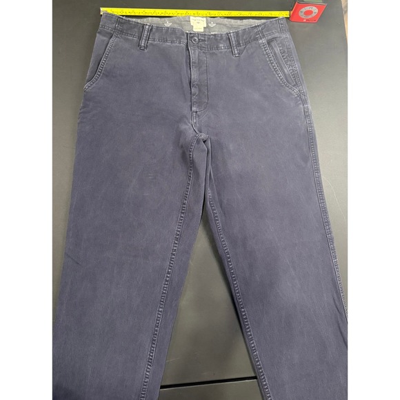 Dockers Slim Tapered Pants Mens 32x30 Navy Stretch Chinos business casual basics - Picture 6 of 10